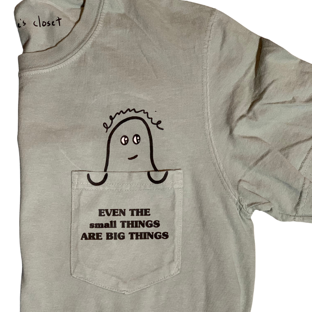 Even The Small Things Pocket Tee